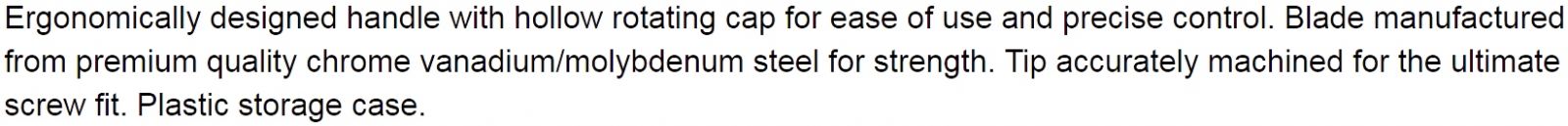 סט מברגים שענים מקצועי לאלקטרוניקה CK TOOLS T4852P T4854P